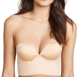 NWT 34D Cosabella Bridal Marni 1101 Strapless Bra w/ optional straps